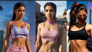 GTA 6 AI / Grand theft auto 6 / Games simulator 2026 / Animated photos