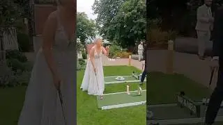 💍 Wedding Mini Golf Moments | Fun & Romantic Wedding Entertainment Ideas