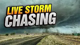 LIVE Storm Chasing - Storm Chasing in the Texas Panhandle