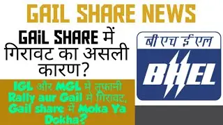 Gail india share news, Gail india share analysis, Gas stocks मे Rally par Gail में गिरावट क्यों?