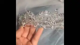Classic Silver Tiara Bridal Hair Accessories 2020 Alloy Rhinestone Wedding Accessories