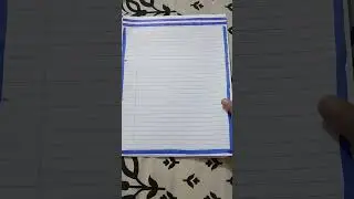 easy border designs for projects💖✨️📝 #art #borderdesign #Meghna's world