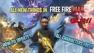 ALL NEW FEATURES IN OB 34 UPDATE! || FREE FIRE MAX || GENITECH GAMING