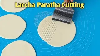 Crispy Laccha Paratha Making | Perfect Layers with Easy Dough Cutting Technique