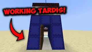 Working tardis in minecraft (No Mods)