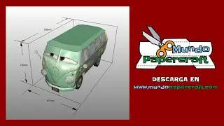Fillmore &ndash; Cars en Papercraft | Modelo Gratis