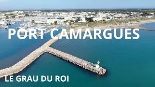 Grau Du Roi, Vol de Port Camargues   4K