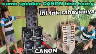 speaker cuma canon horeg poll SYAMSUL audio miniatur sound rumahan