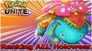 RANKING ALL POKEMON HOLOWEAR Part 1: Venusaur!