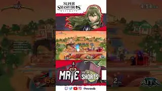 PROPER SHIELD BREAK PUNISH DURING TOURNAMENT | SMASH BROS. ULTIMATE #shorts
