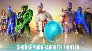 Super Heroes Street Fight Game: New Battle City