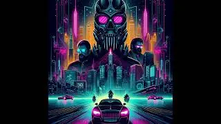 Knights In Neon-Black