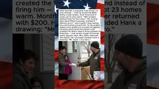 PROPANE DRIVER GIFTS HEATING TO 23 FAMILIES🙏👍