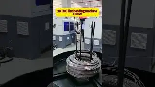 2D CNC flat bending machine 3-8mm 2d wire forming machine factory