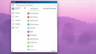 Mitel Connect Client: Dashboard Overview