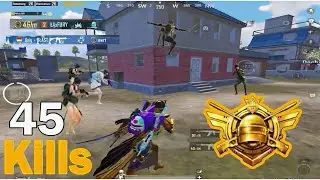 45KILLS😱 NEW FASTEST GAMEPLAY IN 3.8 UPDATE😈 | PUBG Mobile