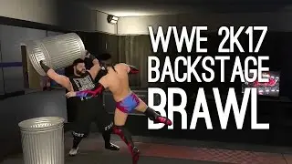 WWE 2K17 Gameplay: Backstage Brawl, Shinsuke Nakamura, Sasha vs Bayley, Finn Balor, Kevin Owens