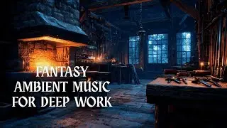 Medieval Fantasy Ambient Music for Focus/Study/Relaxation | Harp, Lute, Choir Pads