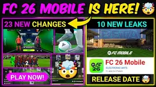 Дата выхода FC 26 Mobile &mdash; 23 изменения и 10 утечек | Mr. Believer