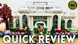 Набор идей A+: LEGO® 21353 Ботанический сад + Входные ворота GWP Быстрый обзор!