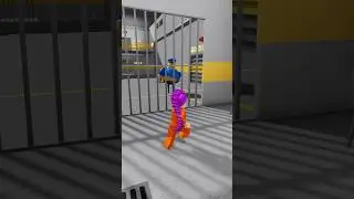 kpop Demon Hunter escape BARRY PRISON RUN #roblox #shorts