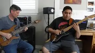 Island In The Sun - Weezer - Plausible Cover Story - 8 String/6 String + Looper Cover