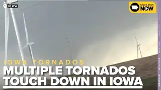 WATCH: Severe weather coverage, tornado threats in Iowa Tuesday
