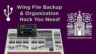 Behringer Wing File Backup & Organization Hack You Need!