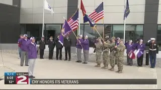 Utica Memorial Auditorium Veterans Day ceremony