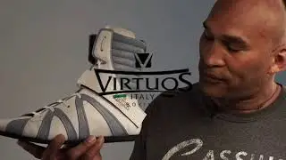 Virtuos Boxing Shoes meets Fres Oquendo Top Low and High Top Handmade Boxing Shoes from Virtuos
