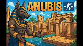 CS2 - Anubis - Mid&Cave Smoke