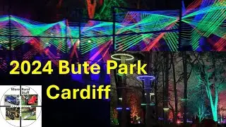 2024 Christmas Lights at Bute Park Cardiff