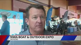 Boat, outdoor expo held in Rogers