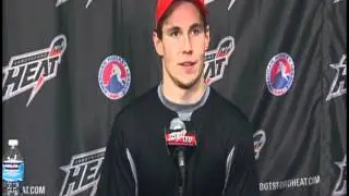 Mar. 7 2012 - Leland Irving Post Game Interview
