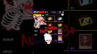 Red custom card 👾🕹️☠️ #shortsviral #shortsfeed #freefiremax