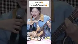 Kim Ji Won Nyanyi di 1st Asia Fanmeeting 