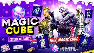 🧊Free Magic Cube + 🔥Store Update Winter Sepcial | 💥Magic Cube Store Update Telugu | FF  New Event🤔