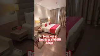 Room walk through at hotel Ramada by WYNDHAM, Aligarh #kuchbhi a#travel #roomtour #hotel #stays