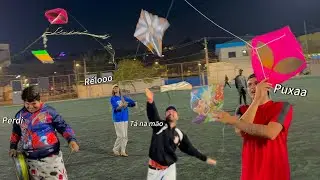 Festival de Pipa NOTURNO com Rafa Pipeira e a Turma! ✂️🔥 Disputa Insana no Campo!