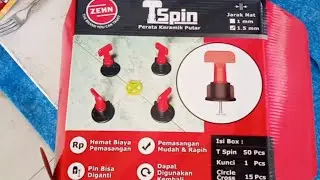 Cara Pakai Perata Granit/Keramik Putar