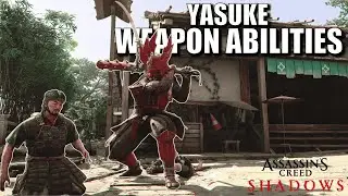 All Yasuke Weapon Abilities in Assassin's Creed Shadows