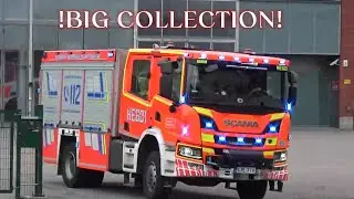 *BIG COLLECTION* Finnish emergency vehicles responding