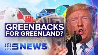 Trump is considering trying to buy Greenland | Nine News Australia
