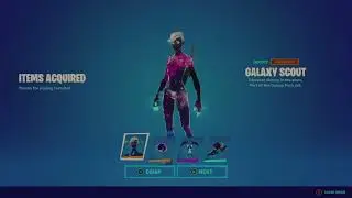 Fortnite Item Shop Galaxy Pack Bundle Locker Review/Overview Details