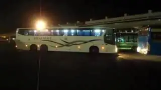 SCANIA AMARAVATI Bus of APSRTC Vijayawada Depot.