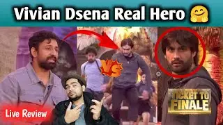 Bigg Boss 18 EP-95 Review | Ticket To Finale Task ViVian Dsena Real Hero | Vivian Vs Karan