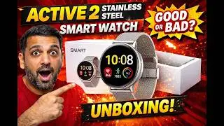 Active 2 stainless steel smart watch