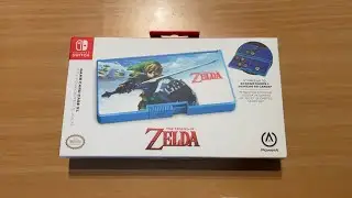 ASMR Unboxing - PowerA Game Card Case XL for Nintendo Switch (Zelda)