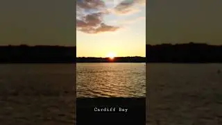 A place you must visit : Cardiff Bay - Sunset #cardiffbay
