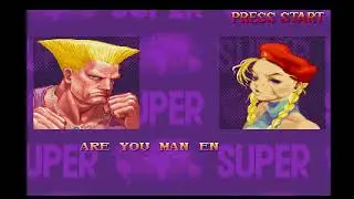 Super Street Fighter II: The New Challengers(PSX) Guile TAS